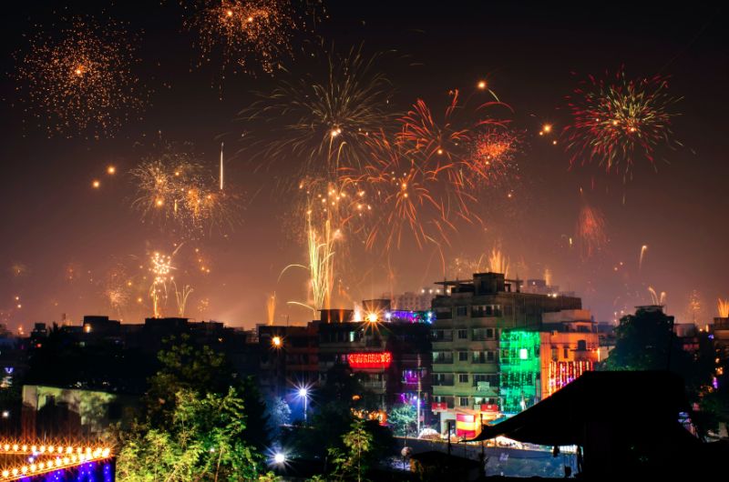 Hinduismus Diwali das Lichterfest