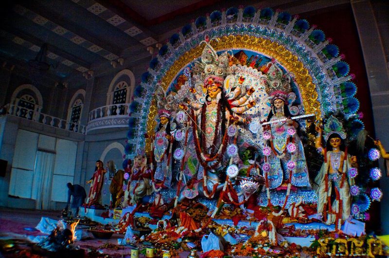 Hinduismus Durga Puj